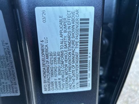 New 2026 Honda Accord LX image 2