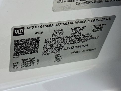 New 2026 GMC Sierra 1500 AT4 AWD/4WD image 21