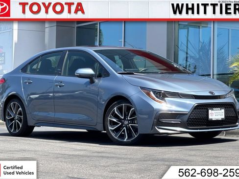 Certified 2022 Toyota Corolla SE w/ SE Premium Package FWD image 1
