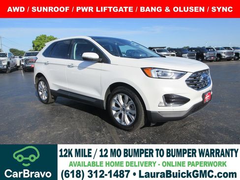 Used 2022 Ford Edge Titanium AWD/4WD image 1