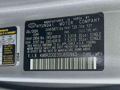 Used 2025 Hyundai Palisade SEL AWD/4WD image 12