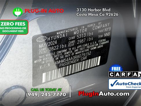 Used 2024 Hyundai Ioniq 6 Limited RWD image 8