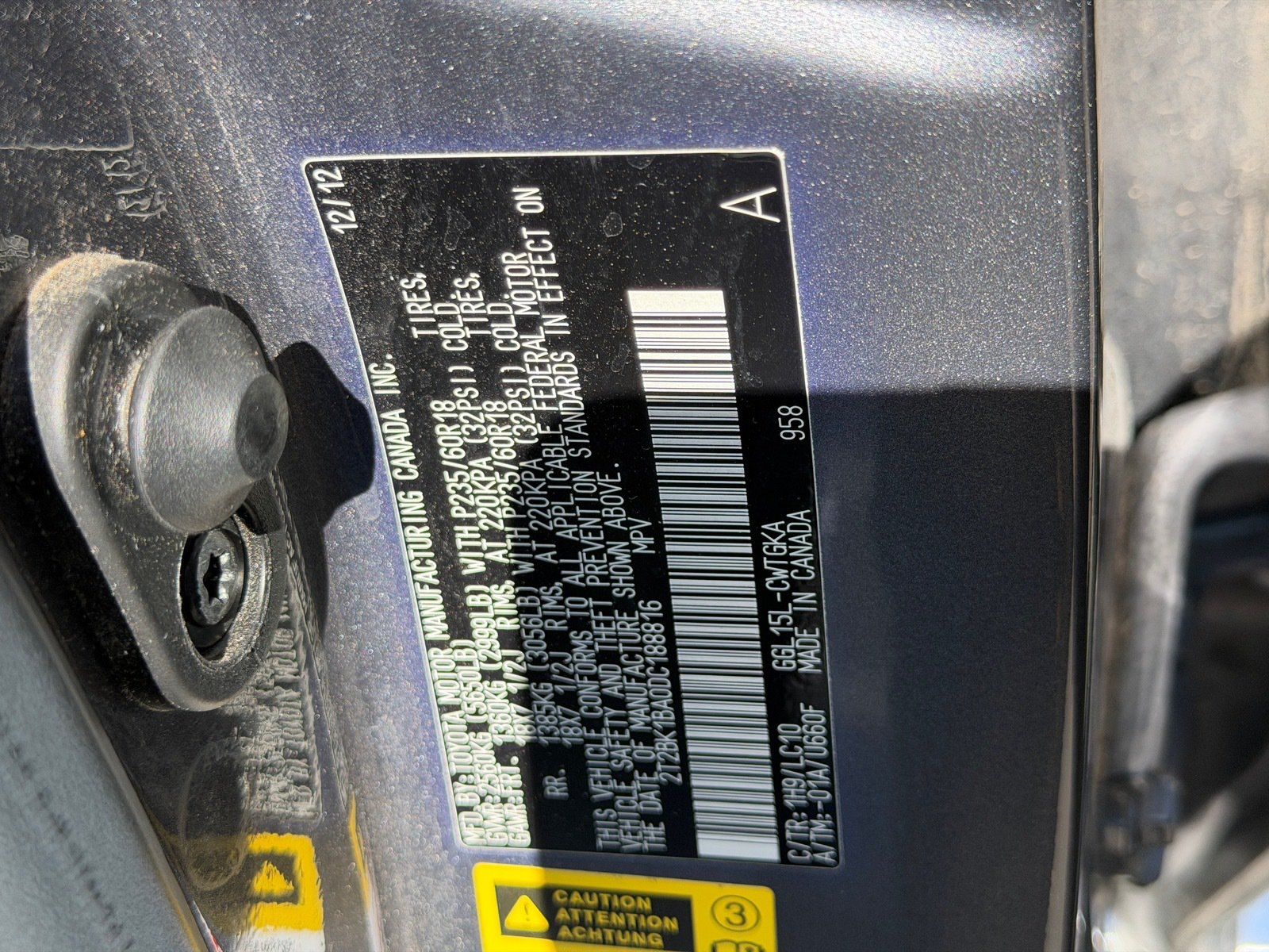 Used 2013 Lexus RX 350 AWD w/ Navigation Pkg image 12