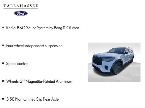 Used 2025 Ford Explorer ST-Line w/ Premium Package RWD image 6