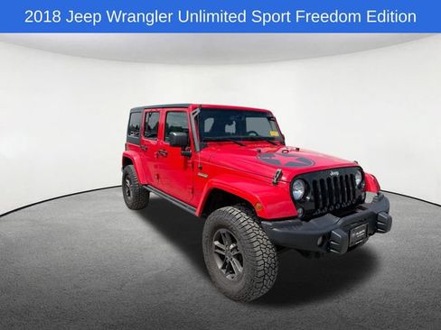Used 2018 Jeep Wrangler Unlimited Sport AWD/4WD image 23