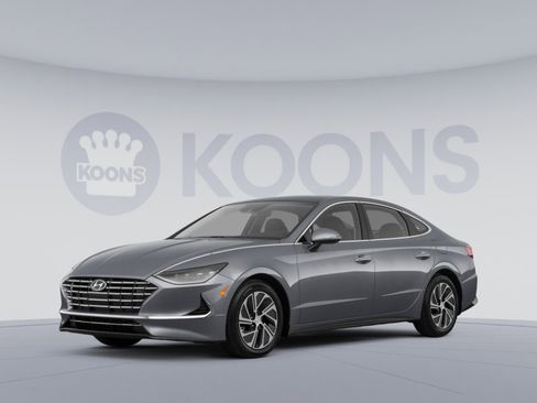 Used 2022 Hyundai Sonata Blue FWD image 1