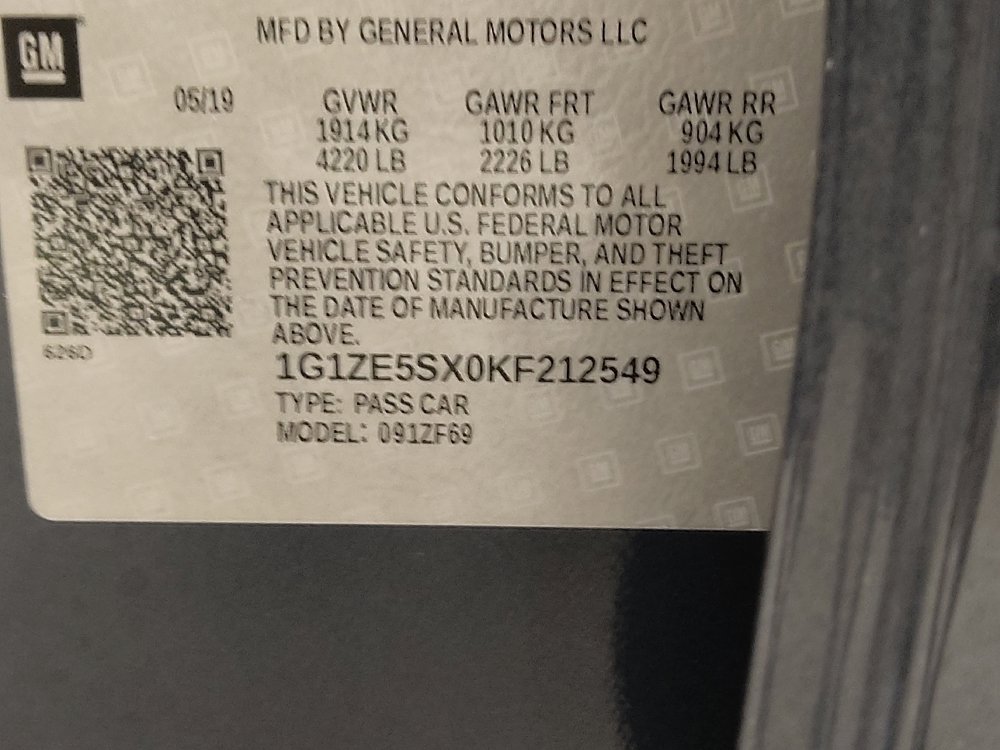Used 2019 Chevrolet Malibu Premier FWD image 33