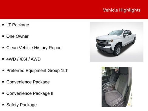 Used 2019 Chevrolet Silverado 1500 LT w/ Convenience Package AWD/4WD image 9