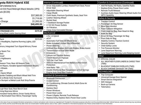 Used 2024 Toyota RAV4 XSE w/ Weather Package image 30