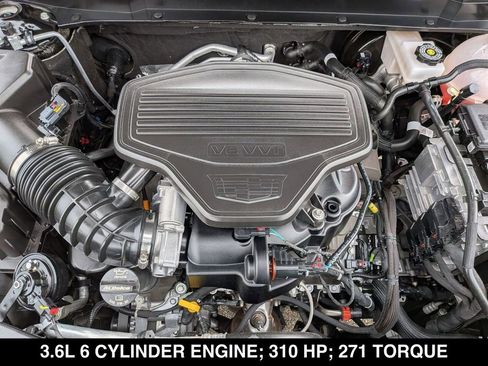 Used 2025 Cadillac XT5 Sportv w/ LPO, Red Accent Package AWD/4WD image 19