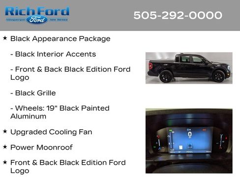 Certified 2025 Ford Maverick Lariat w/ Black Appearance Package image 22