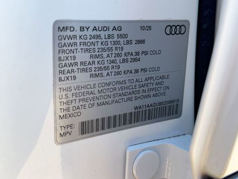 New 2025 Audi Q5 Premium w/ 19" Wheel Package image 21