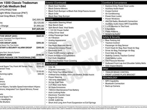 Used 2023 RAM 1500 Tradesman w/ Trailer Tow Group AWD/4WD image 6