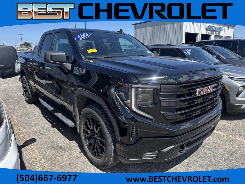 Used 2023 GMC Sierra 1500 Pro w/ Graphite Edition RWD image 1