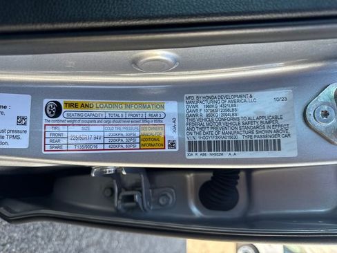 Used 2024 Honda Accord EX image 40