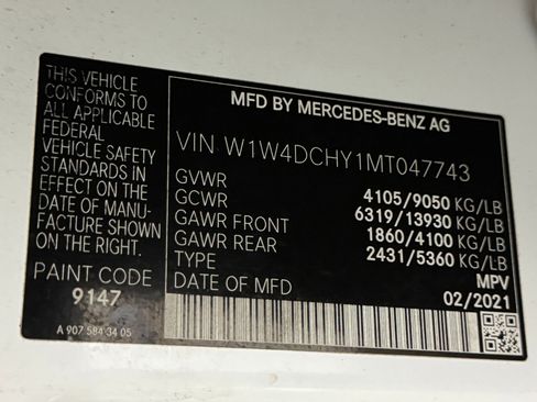 Used 2021 Mercedes-Benz Sprinter 2500 image 38