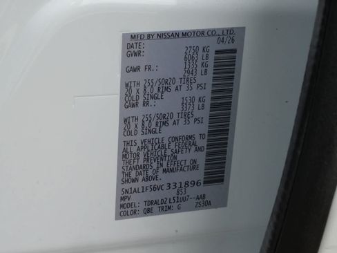 New 2027 INFINITI QX60 Luxe w/ Cargo Package FWD image 27