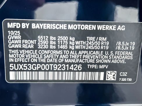 Used 2026 BMW X3 xDrive30i w/ Premium Package AWD/4WD image 27