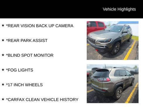 Used 2020 Jeep Cherokee Trailhawk w/ Cold Weather Group AWD/4WD image 11