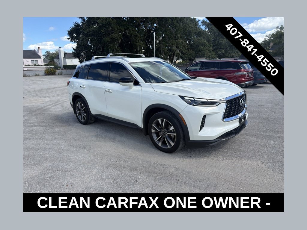 Used 2022 INFINITI QX60 Luxe w/ Performance Audio Package AWD/4WD image 1