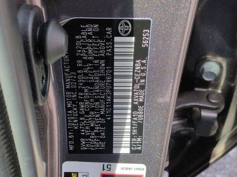 Certified 2023 Toyota Camry LE image 12