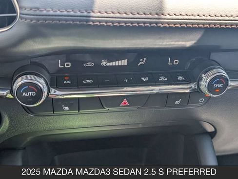 Certified 2025 MAZDA MAZDA3 s w/ Black Accent Package FWD image 25
