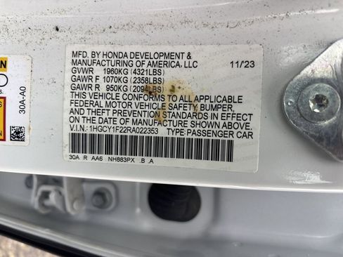 Used 2024 Honda Accord LX image 32