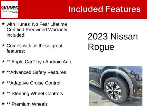 Used 2023 Nissan Rogue SV FWD image 4