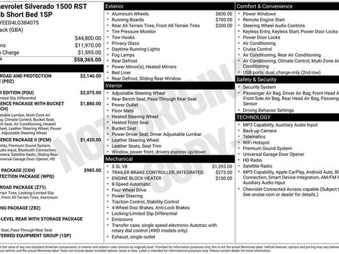 Used 2020 Chevrolet Silverado 1500 RST AWD/4WD image 6