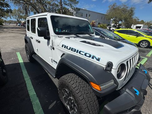 Used 2023 Jeep Wrangler Unlimited Rubicon 4xe w/ Cold Weather Group image 3