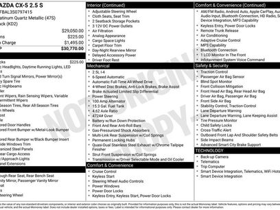 New 2025 MAZDA CX-5 AWD 2.5 S