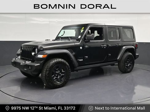 Used 2021 Jeep Wrangler Unlimited Sport AWD/4WD image 1