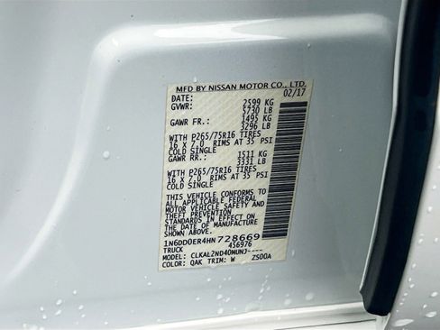 Used 2017 Nissan Frontier Desert Runner RWD image 61