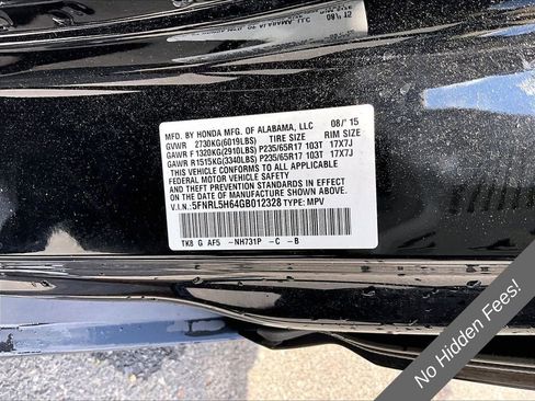 Used 2016 Honda Odyssey EX-L image 29
