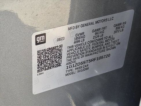 Used 2024 Chevrolet Malibu LT FWD image 19