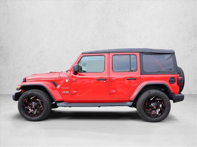 Used 2021 Jeep Wrangler Unlimited Sahara w/ Safety Group AWD/4WD image 8