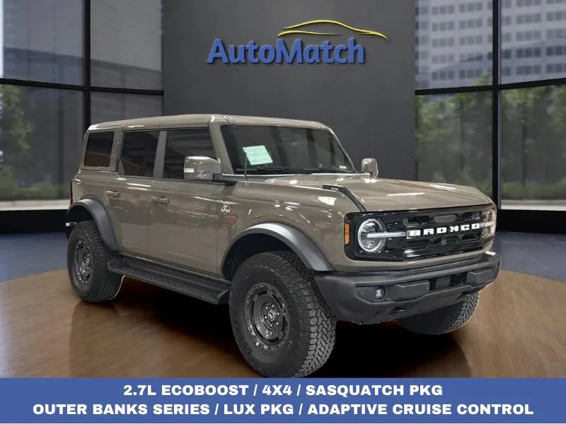 Used 2025 Ford Bronco Outer Banks w/ Sasquatch Package AWD/4WD image 1
