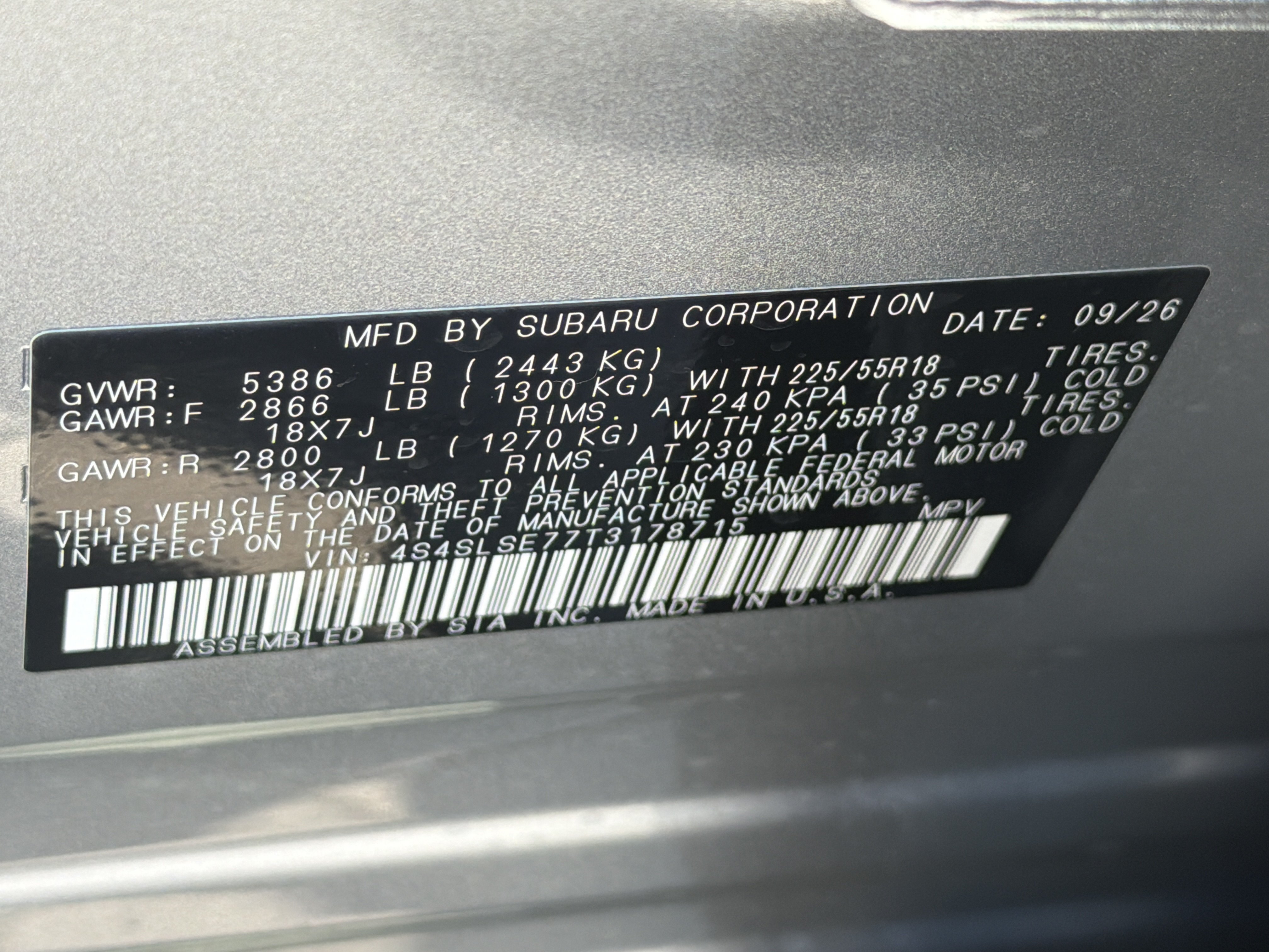New 2026 Subaru Forester Touring AWD/4WD image 40