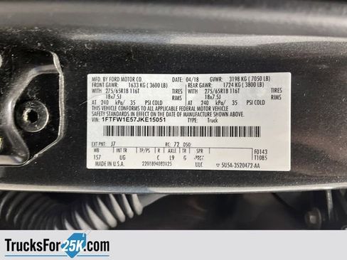 Used 2018 Ford F150 XLT w/ Equipment Group 302A Luxury image 41