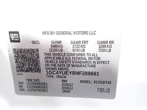 Used 2021 Chevrolet Silverado 3500 LTZ image 52