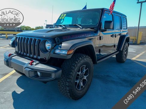 Used 2022 Jeep Wrangler Unlimited Rubicon w/ Cold Weather Group AWD/4WD image 8