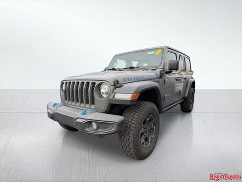 Used 2022 Jeep Wrangler Unlimited Rubicon 4xe w/ Cold Weather Group AWD/4WD image 2