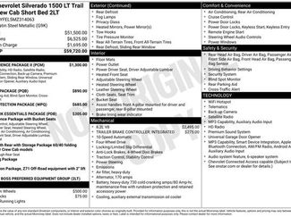 Used 2021 Chevrolet Silverado 1500 LT Trail Boss w/ Convenience Package II AWD/4WD video 2