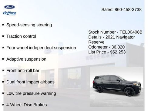 Certified 2021 Lincoln Navigator Reserve AWD/4WD image 25
