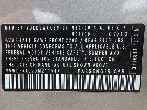 Used 2013 Volkswagen Jetta SE FWD image 12