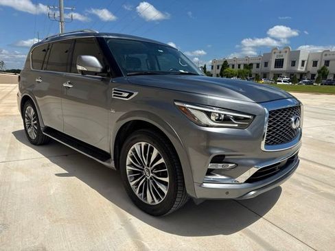 Used 2020 INFINITI QX80 Luxe w/ 22" Wheel Package RWD image 3