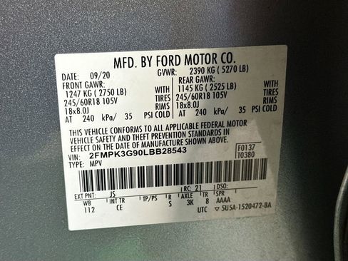 Used 2020 Ford Edge SE FWD image 25