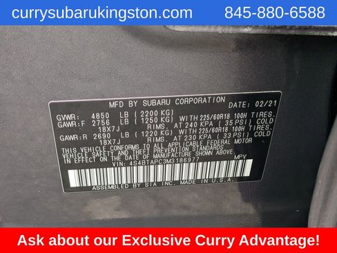Used 2021 Subaru Outback Touring AWD/4WD image 13