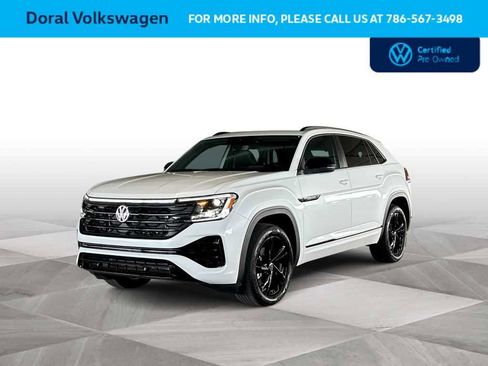 Used 2025 Volkswagen Atlas Cross Sport SEL R-Line AWD/4WD image 1