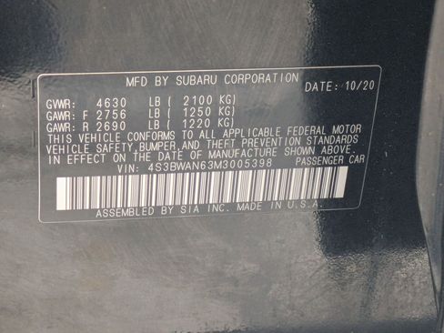 Used 2021 Subaru Legacy Limited image 33